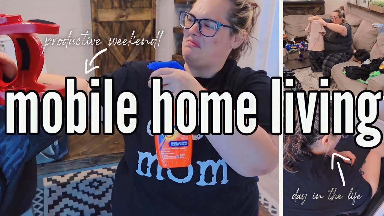 *NEW* PRODUCTIVE WEEKEND | mobile home living | MOBILE HOME DAY IN THE LIFE!