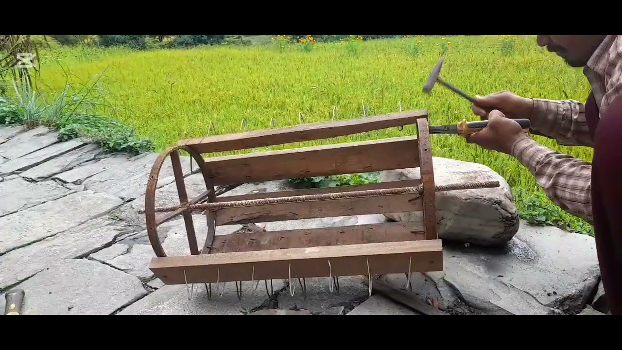 dhan chutni machine|RICE thresar machine |make ing home