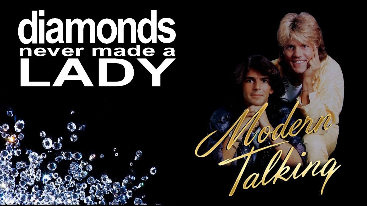 Modern Talking - Diamonds Never Made A Lady (karaoke with original backvocals)