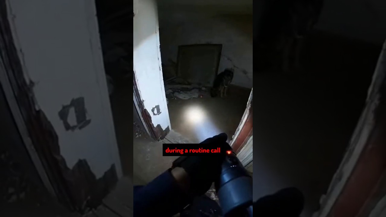 THIS BRAVE POLICEMAN SAVE HIS LIVE