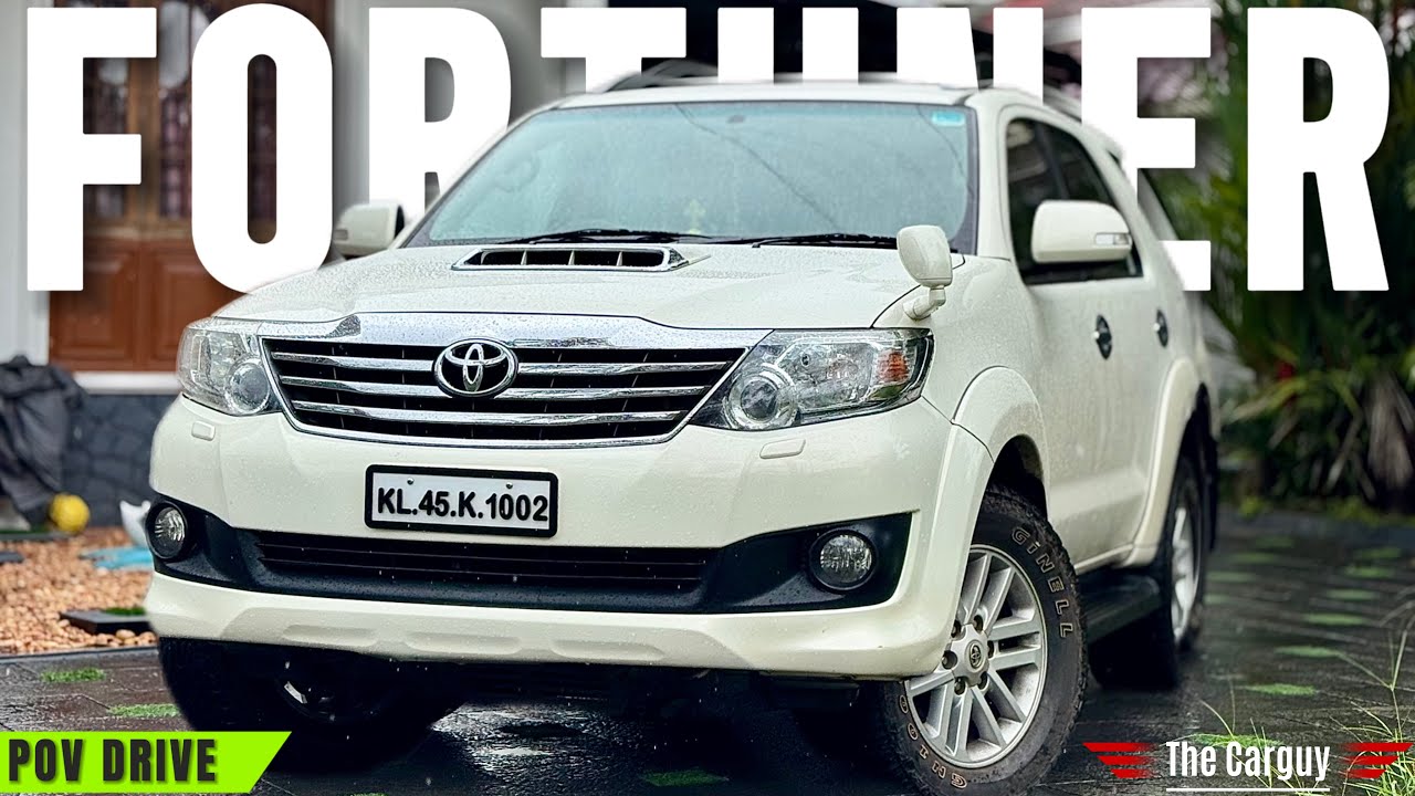 Toyota Fortuner 4x4 POV Driving | 2013 Model | Kerala | 3.0 L D4D | 4K | The Carguy | ASMR | #136 |