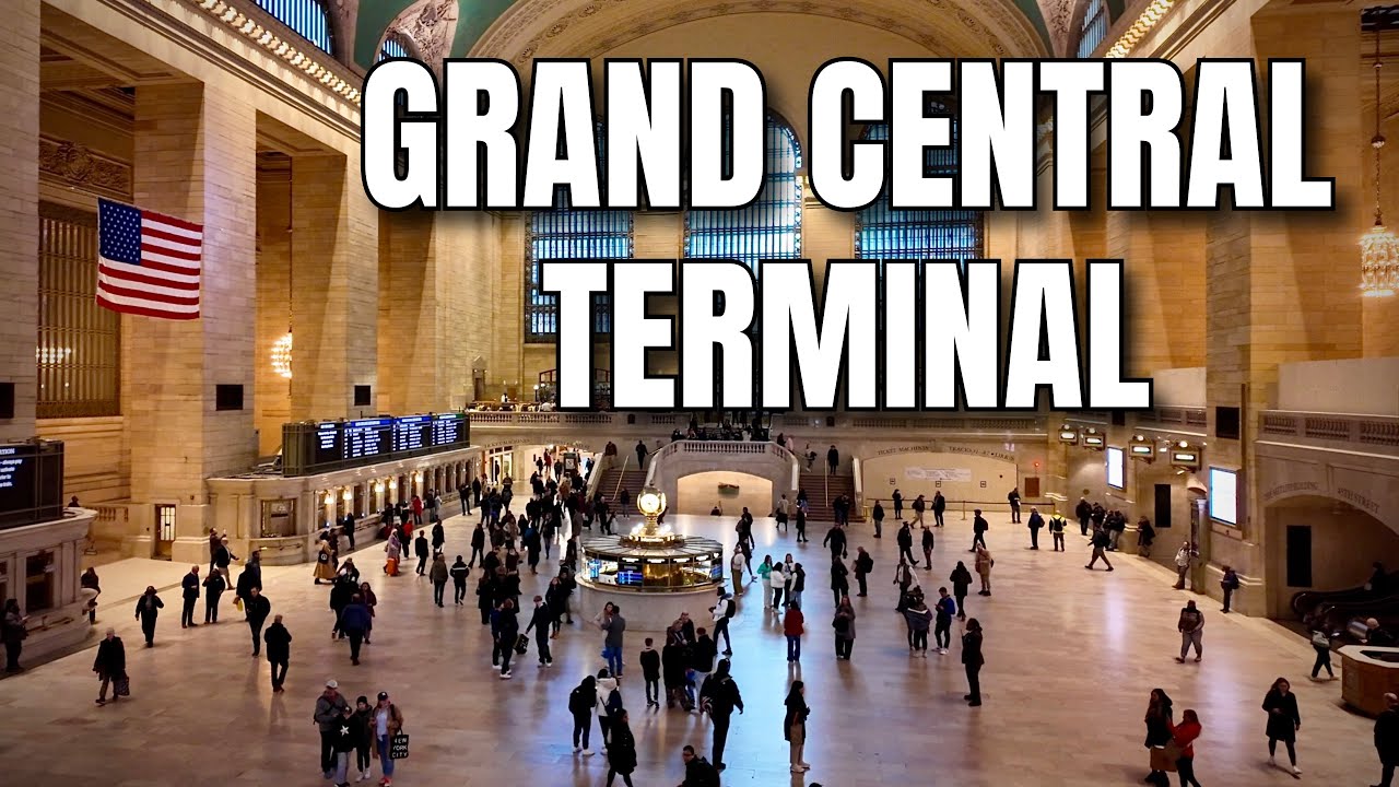 NEW YORK CITY Walking Tour [4K] - GRAND CENTRAL TERMINAL