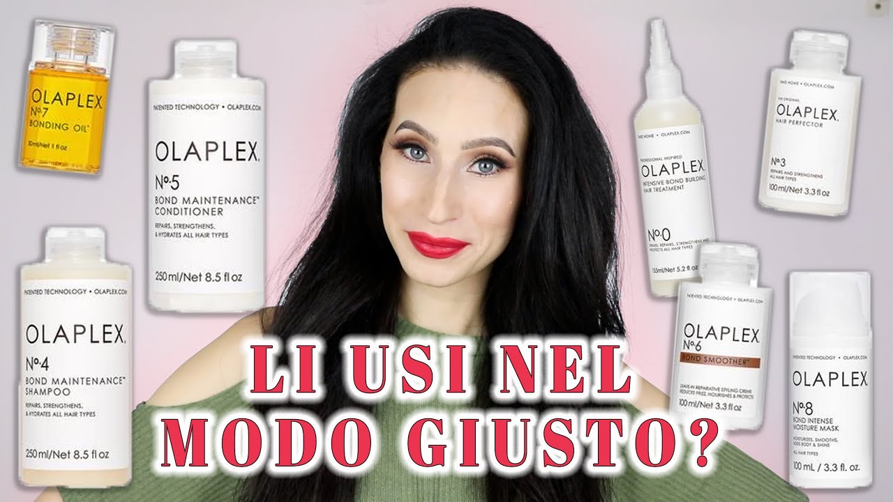Come Usare Tutti i Prodotti di OLAPLEX | n°3 Hair Treatment, n°6 Bond Smoother, n°8 Reparative Mask