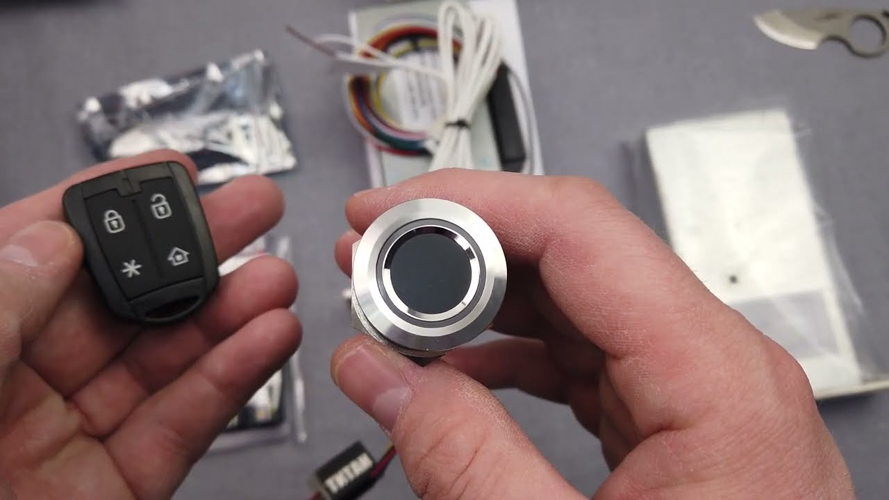 ЗАМОК НЕВИДИМКА ТИТАН-BATTERY INTERNAL BIOMETRIC