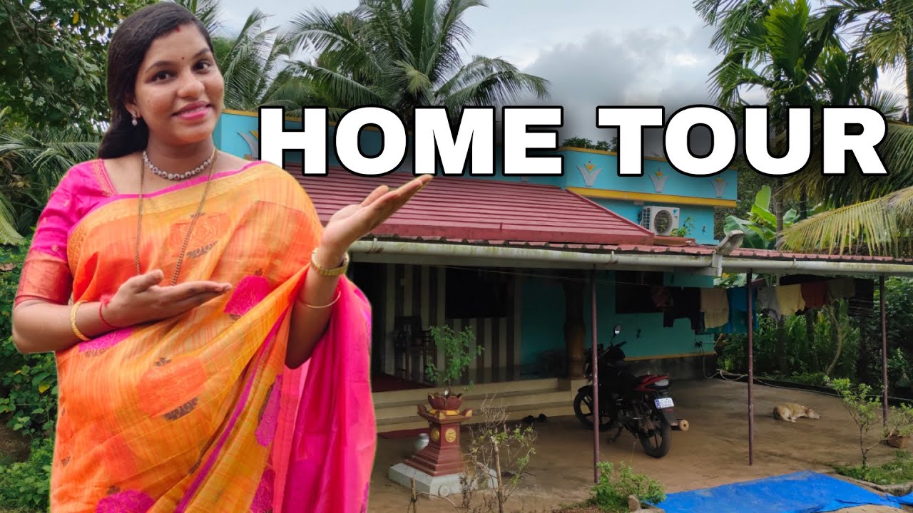 Home Tour ಅಮ್ಮ ನ ಮನೆ l Welcome ಮಲ್ಪುನ Style ತೂಲೆ🤣 l mangalorean lovebirdz 