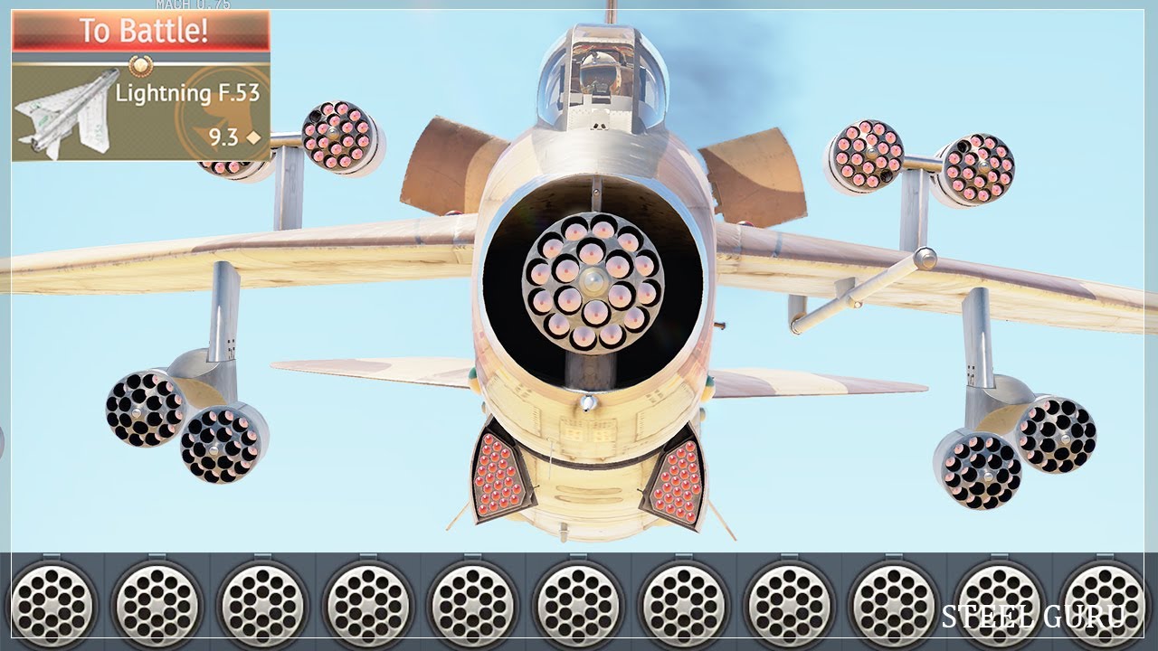 The most CURSED JET FIGHTER in game! 🔥🔥🔥 RAREST LIGHTNING F.53 in War Thunder ✈️😱