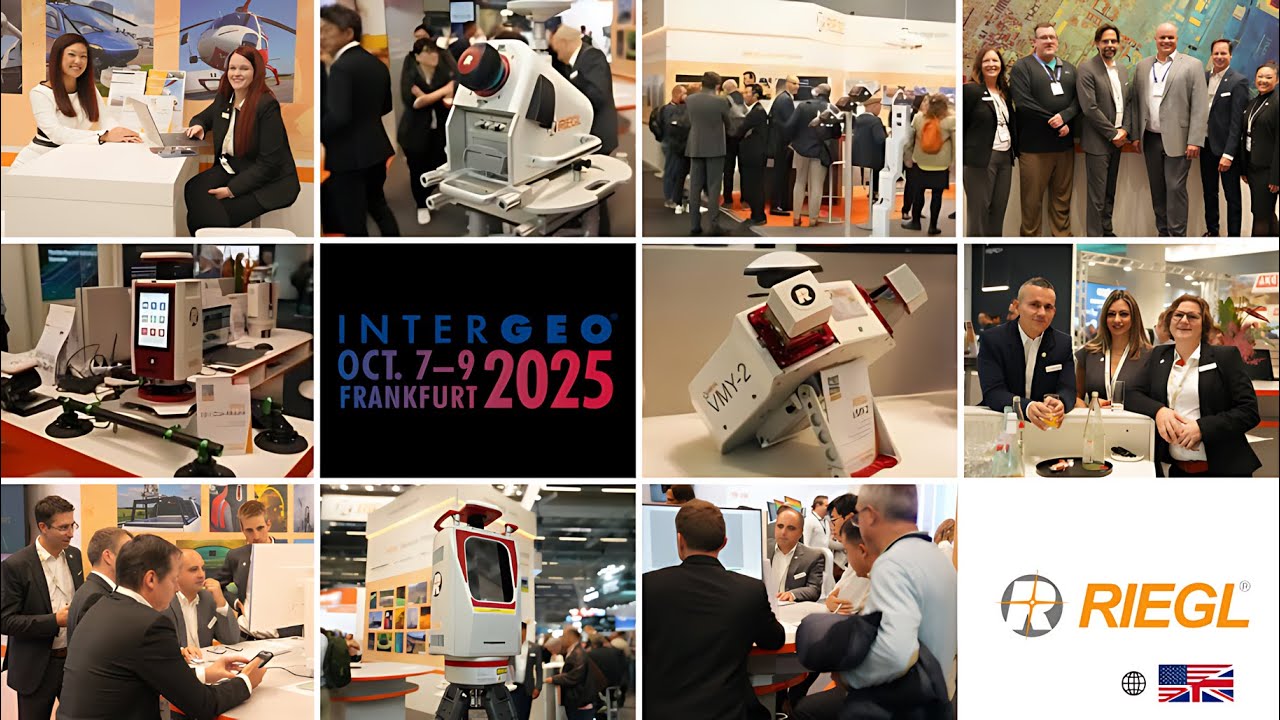 RIEGL’s Ultimate Reveals from INTERGEO 2025 (English Session)