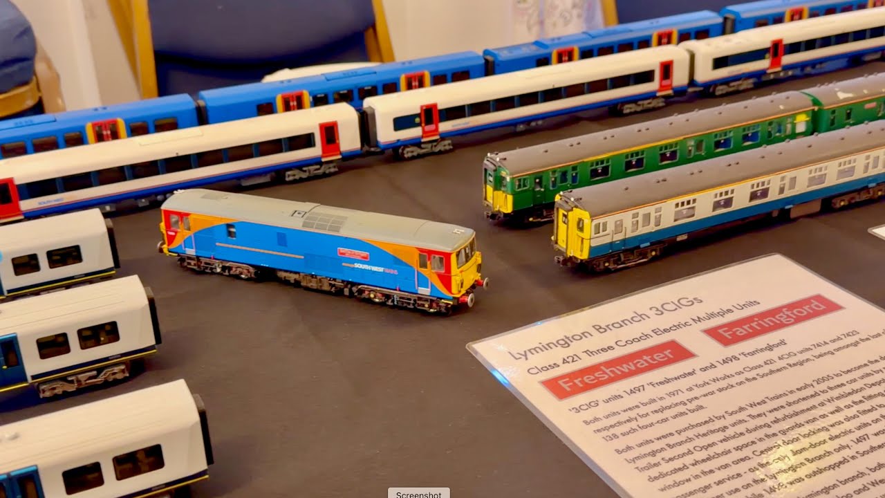 THE NEW FOREST MODEL RAILWAY SOCIETY  ANNUAL OPEN DAY  ON SUNDAY 30TH NOVEMBER 2025  (Part 2 )