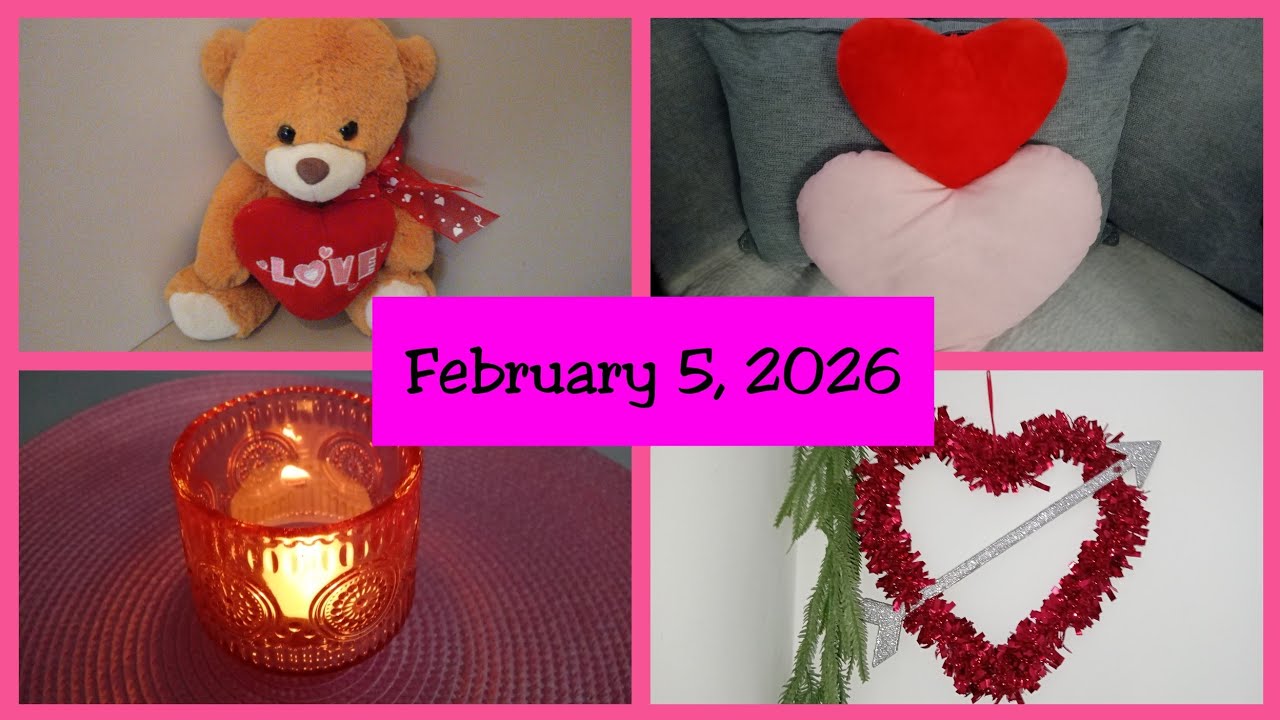 ❤️February 5, 2026 | Valentine's Day Home Tour 2026 / Valentine's Day Ideas For Decorate You Home 