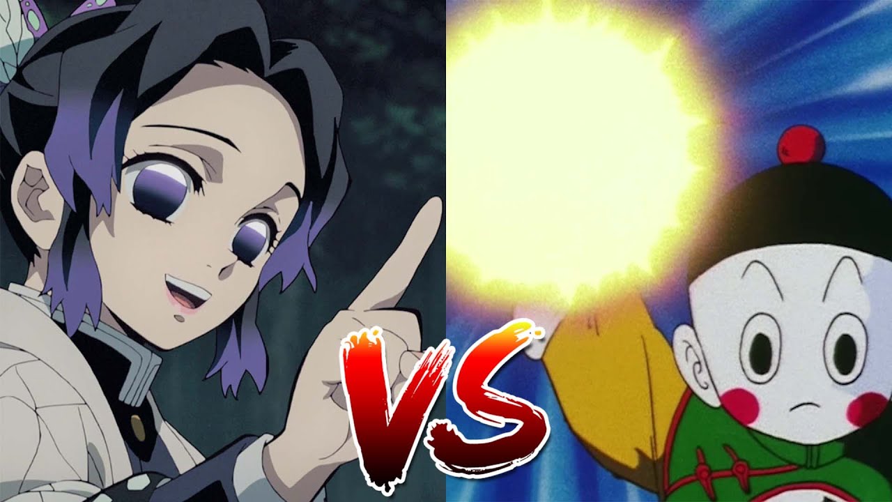 餃子VS胡蝶しのぶ【鬼滅の刃×ドラゴンボール】