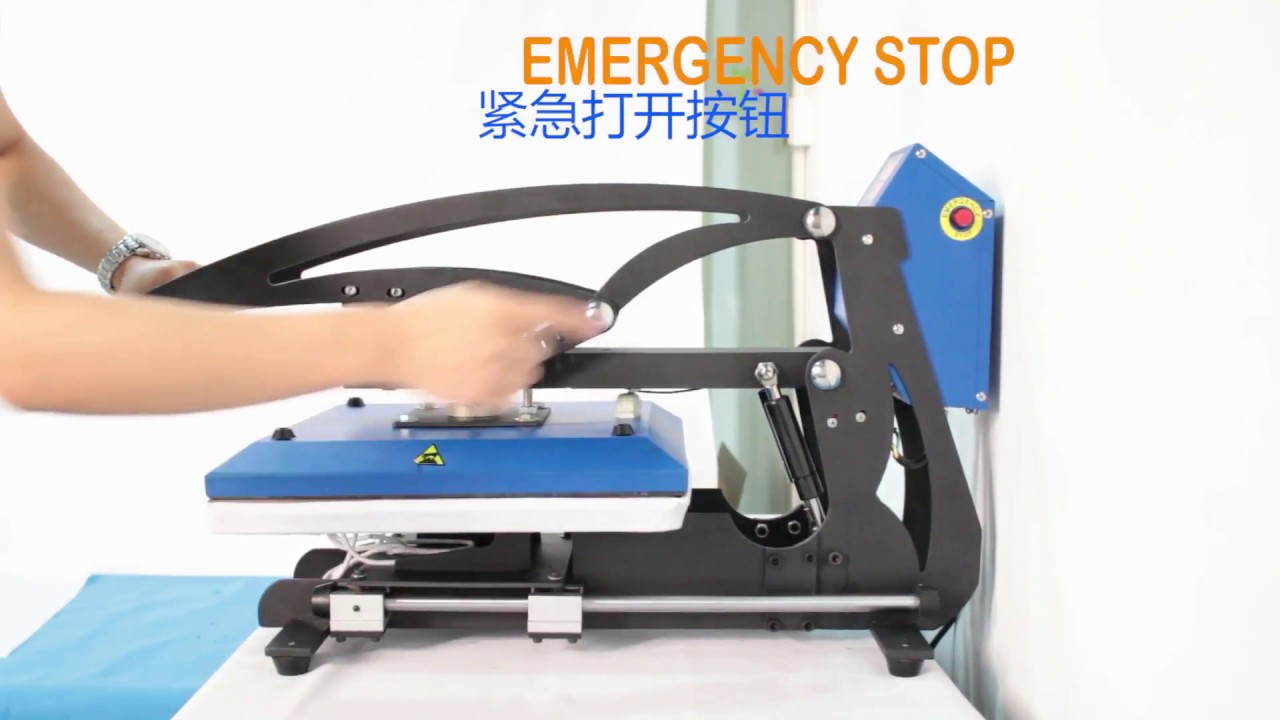 Subli-Mate&reg; Auto Open High Pressure Heat Press Machine(W/Slide Out Platen) Operation Tutorials