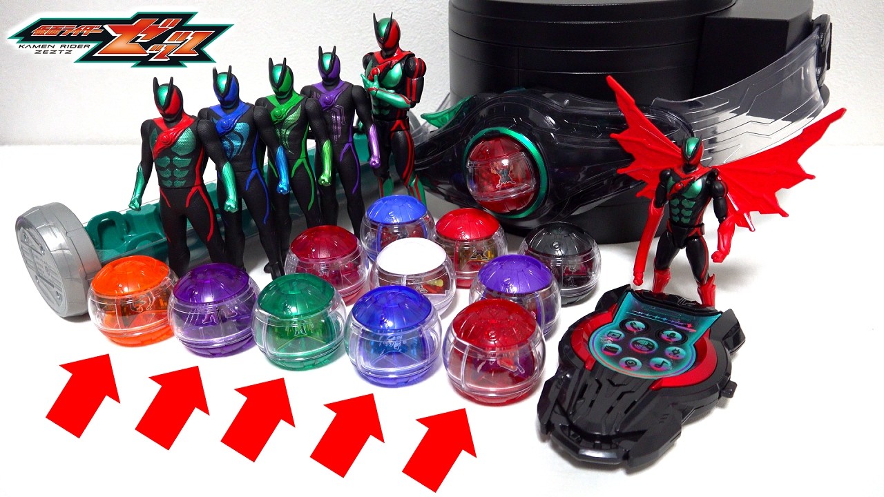 Преобразитесь с помощью нагрудного ремня! 🔴 Полный обзор новых продуктов Kamen Rider ZEZTZ!