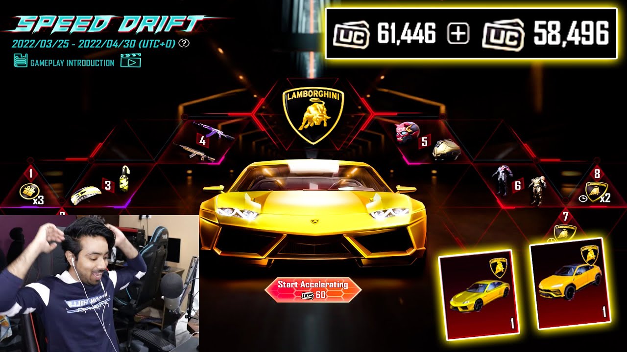 😱 OMG !! 1,20,000 UC LUCKIEST LAMBORGHINI CRATE OPENING IN BGMI PART 2 || @MrCyberSquad69