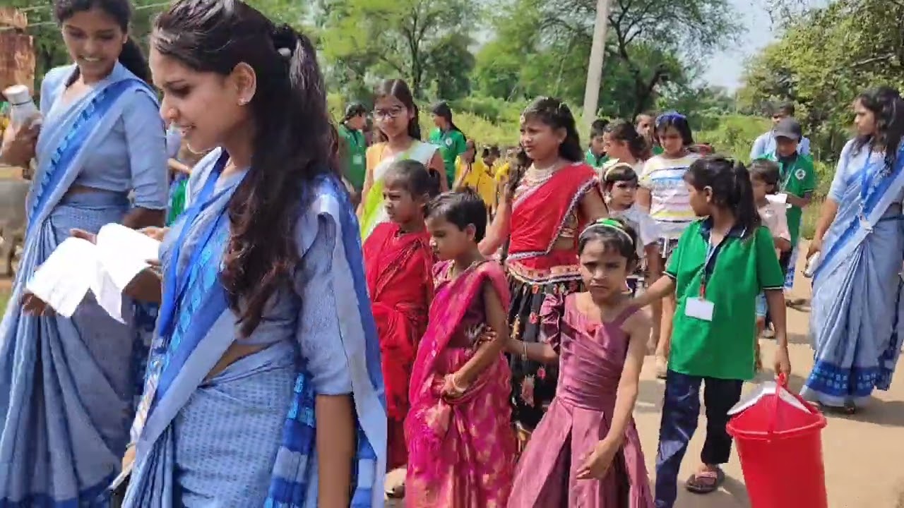2nd October # clean india,green india#gandhijayanti #celebration @APNACOOLSCHOOL ☺️