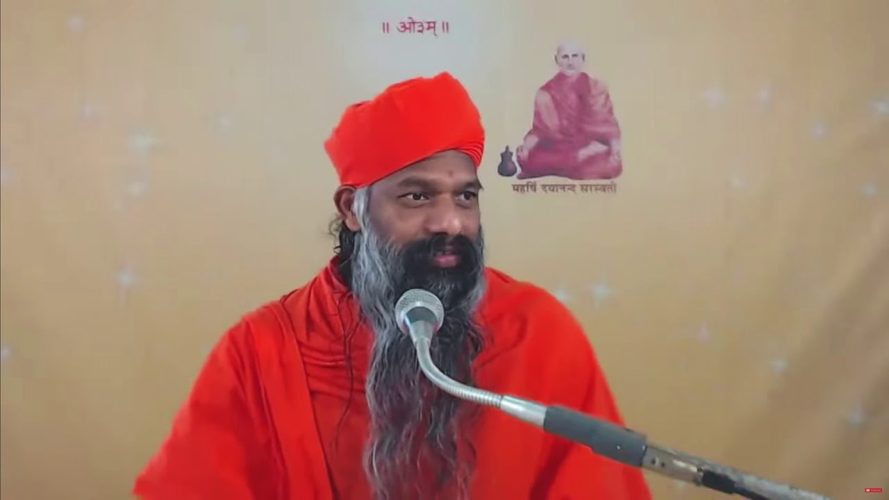 प्रातः प्रवचन - यज्ञ मन्त्र (8) - स्वामी विष्वङ् जी - 22.10.2020 वानप्रस्थ साधक आश्रम