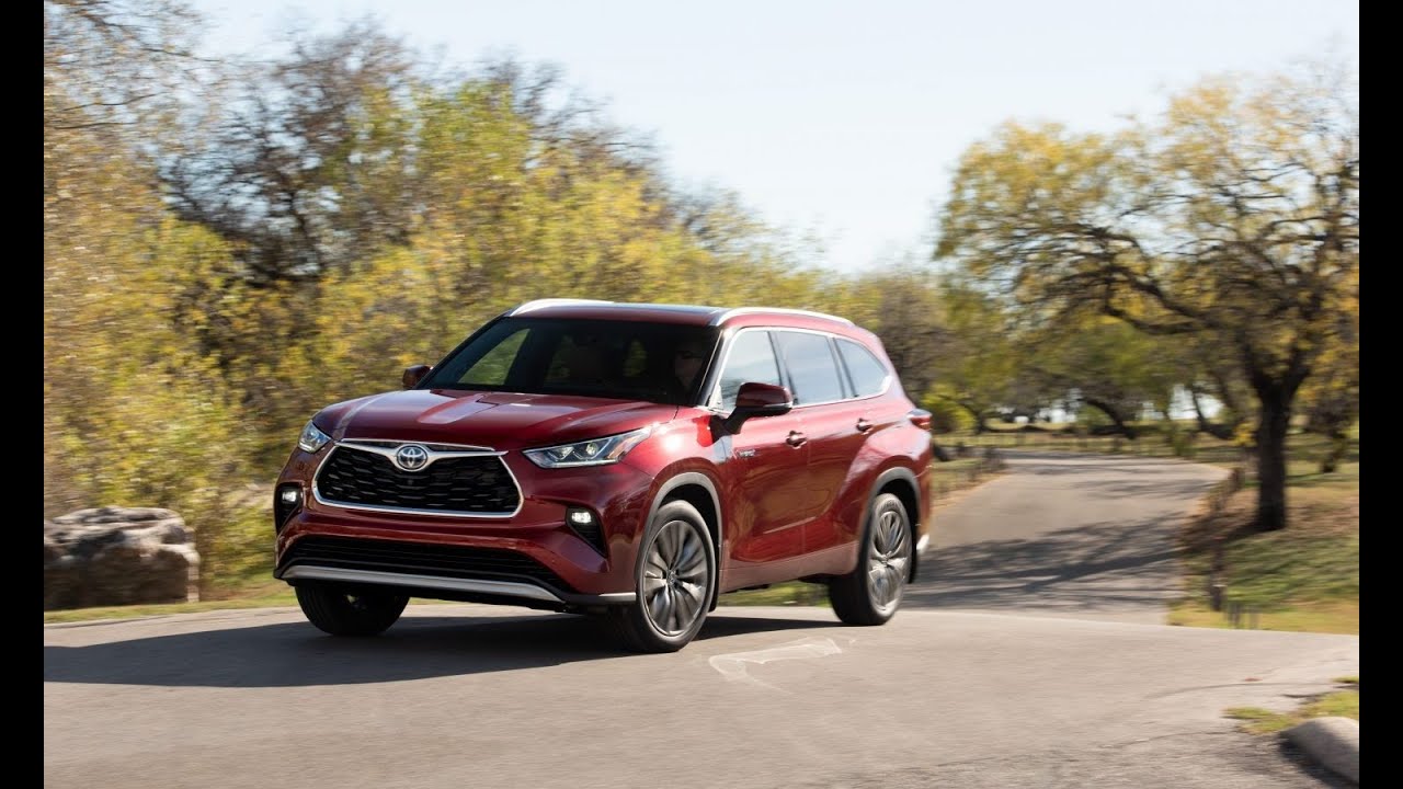 Real World Test Drive 2021 Toyota Highlander Hybrid Platinum AWD