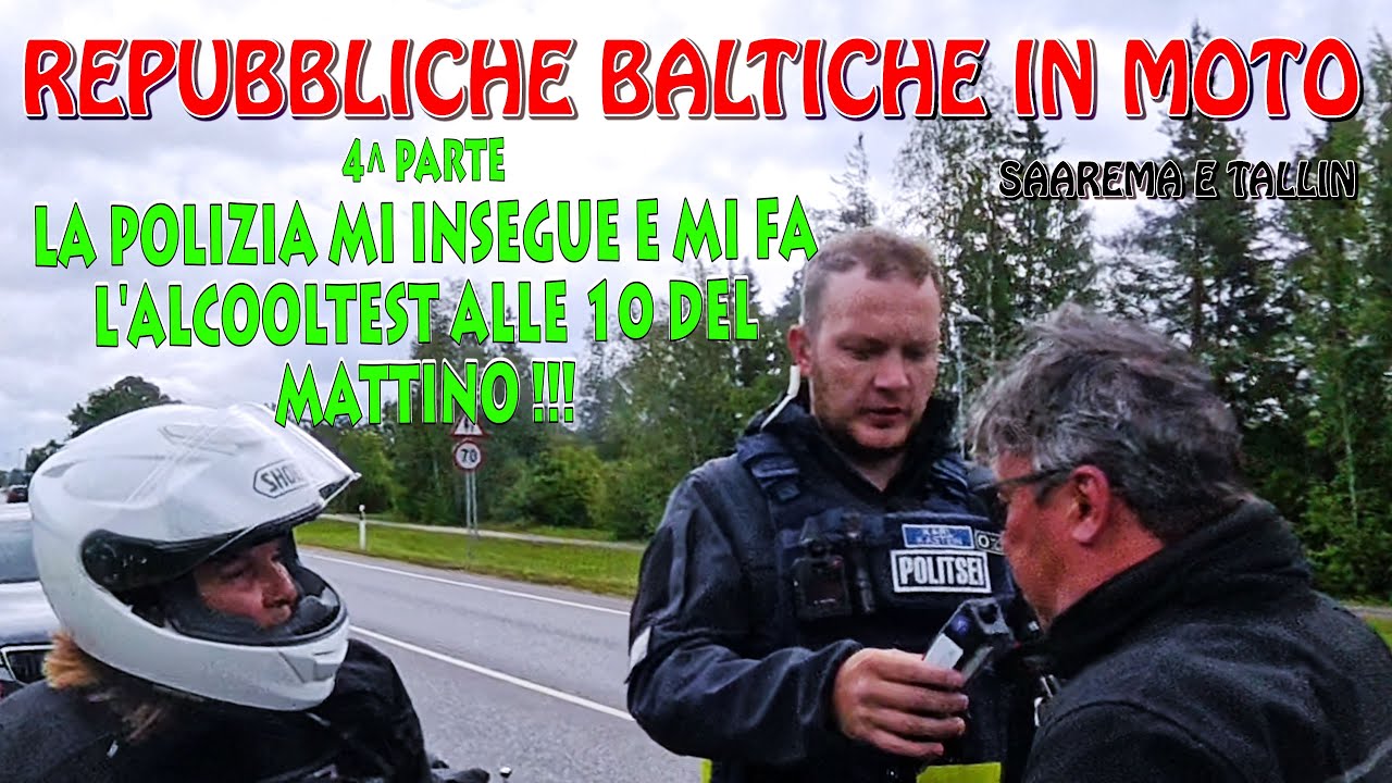 REPUBBLICHE BALTICHE IN MOTO-  RIMANERE A PIEDI A 1100 KM DA CASA - 4^ parte: ARRIVIAMO IN ESTONIA
