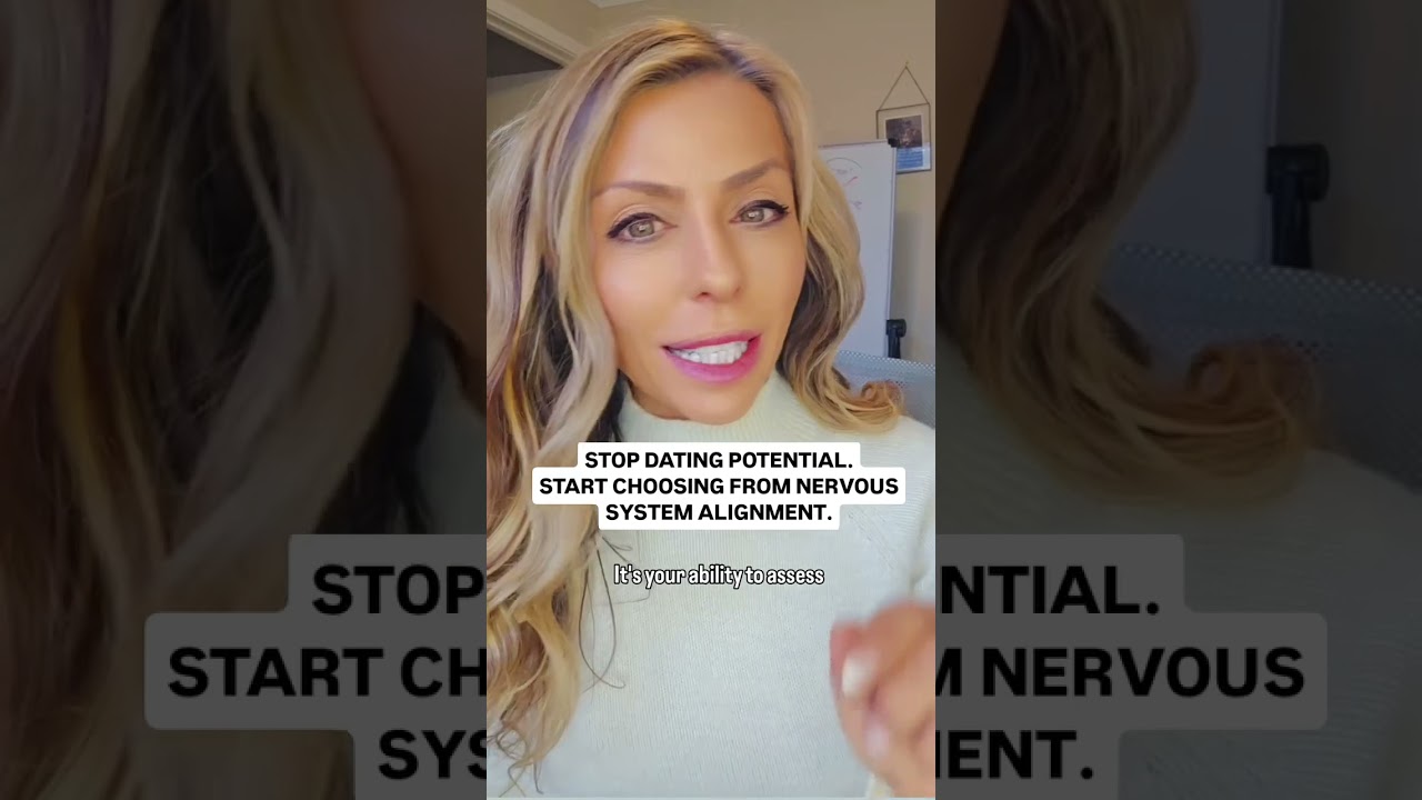 Stop dating potential. Start choosing from nervous system alignment. 🌟👇