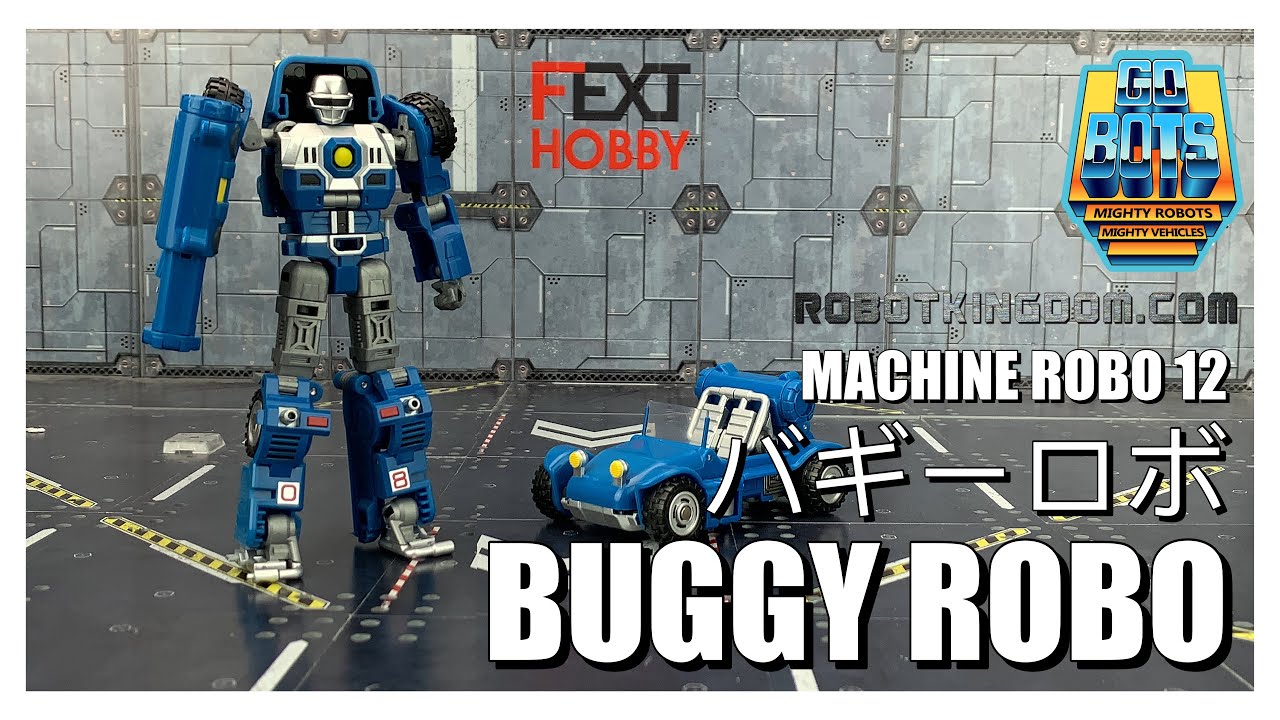 Action Toys Machine Robo 12 BUGGY ROBO Gobots BUGGYMAN Review