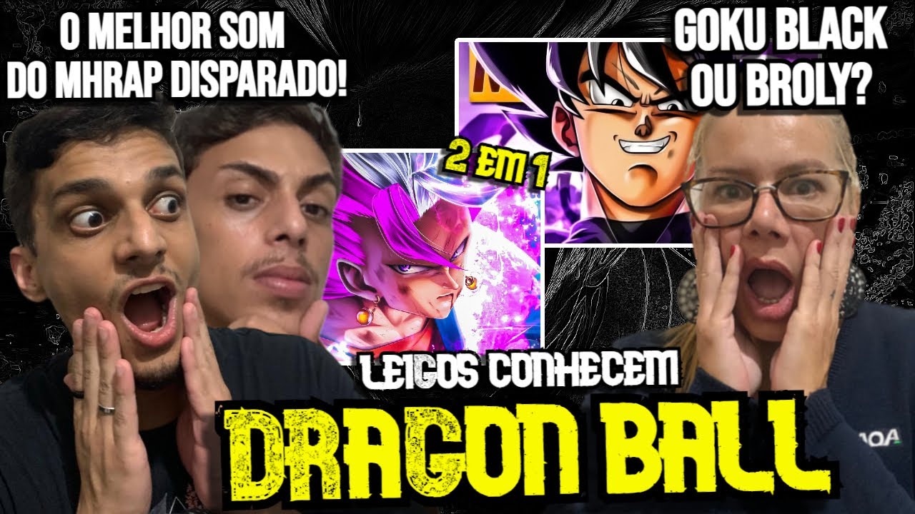 LEIGOS REACT | Tipo Goku Black 🌑 E ULTRA VEGETTO | MHRAP