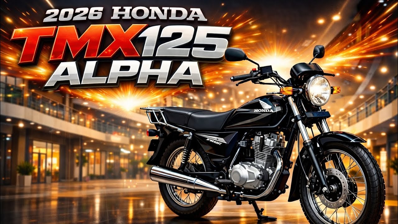 Honda TMX125 Alpha z 2026 roku &ndash; motocykl najwyższej klasy, idealny na Filipiny! 🔥!