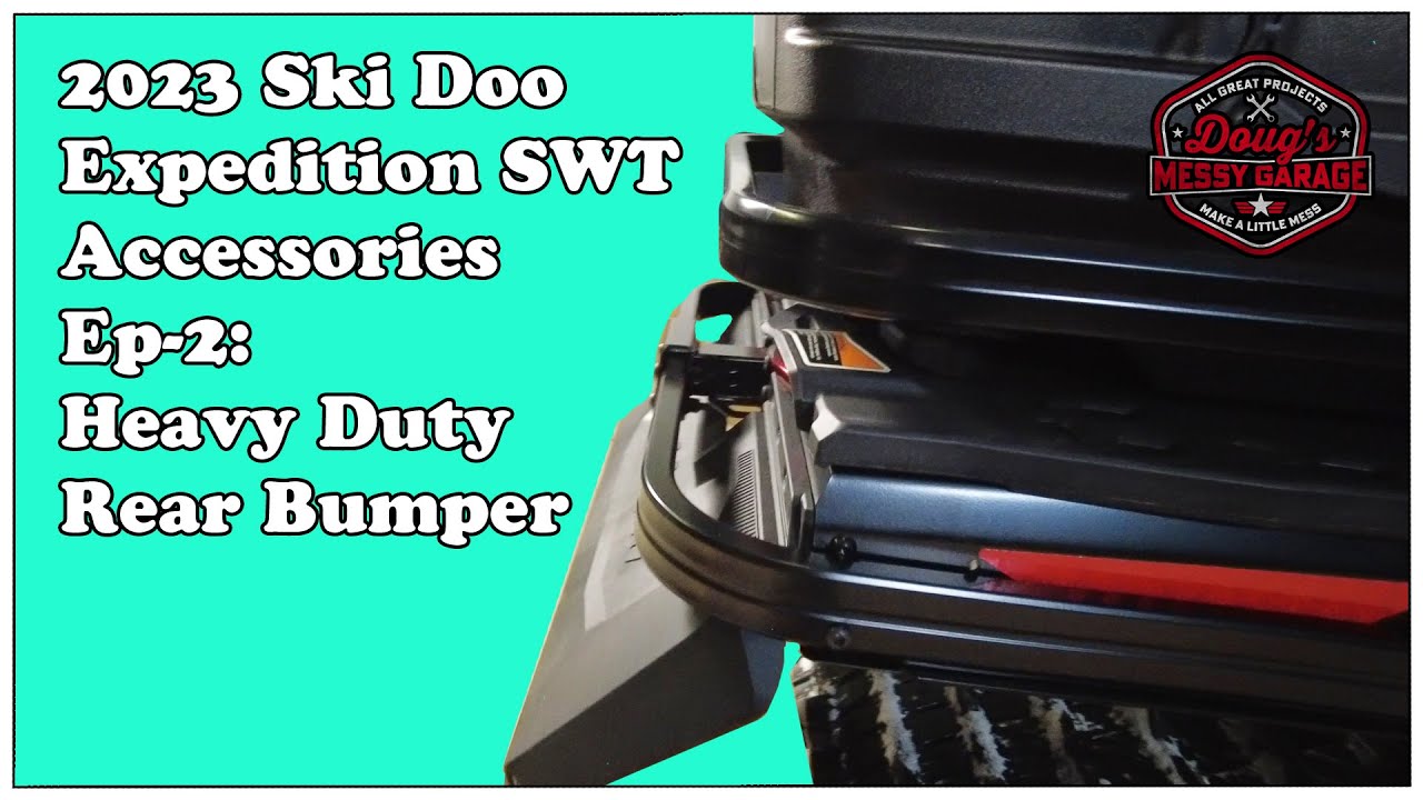 2023 Ski Doo Expedition Accessories E2: HD Rear Bumper