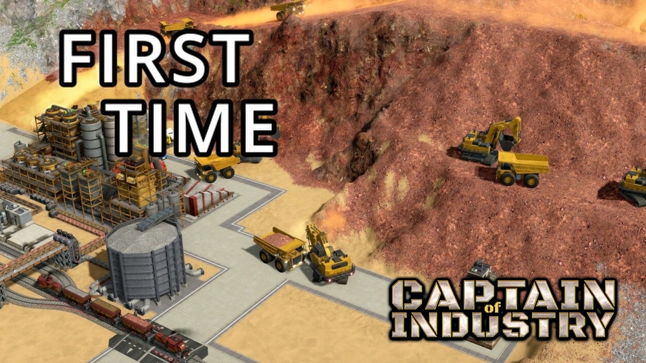 FIRST TIME Playing Captain of Industry | Learning This Factory Builder LIVE