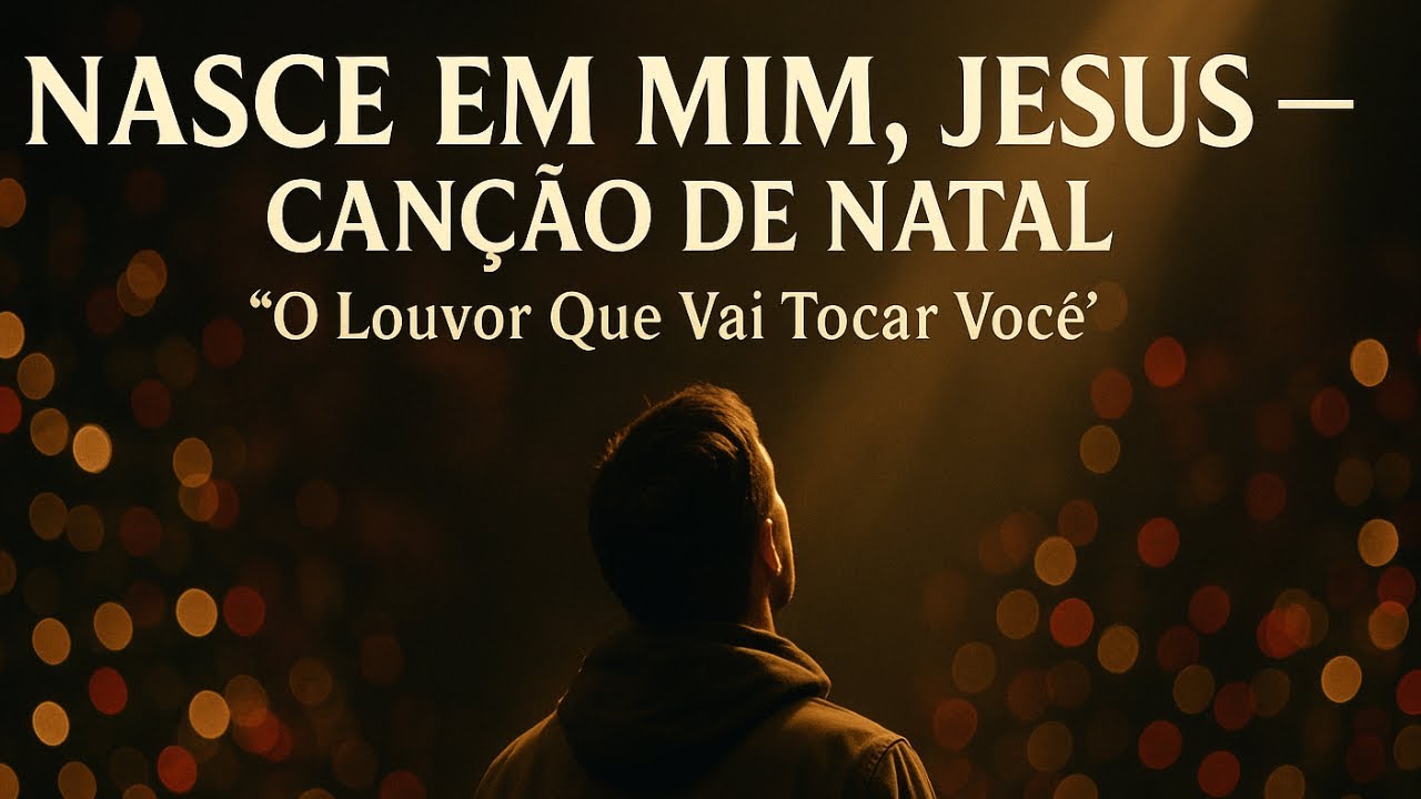 🎵 NASCE EM MIM, JESUS — CANÇÃO DE NATAL