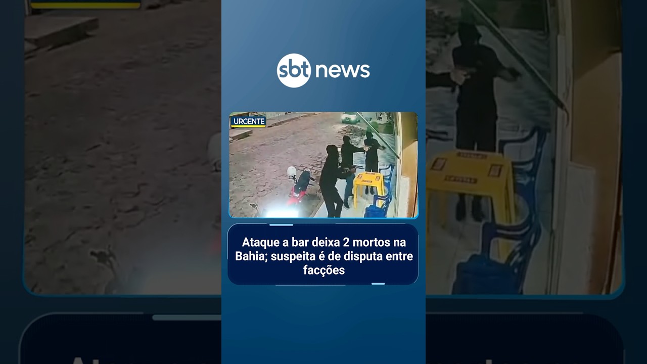 Ataque a bar deixa 2 mortos e 3 feridos; suspeita de disputa entre fac&ccedil;&otilde;es | #PrimeiroImpacto
