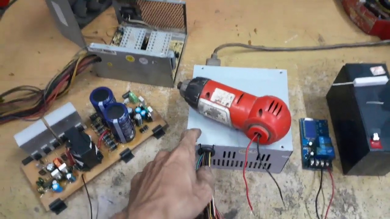 Vô Hiệu tính năng Tự Ngắt của Cục Nguồn Vi Tính,Giúp tải nhiều thứ và sạc acquy