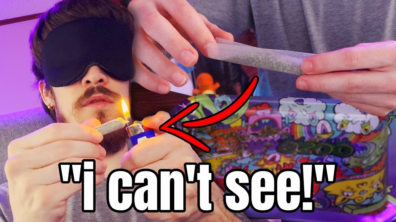 I tried rolling a joint while blindfolded&hellip;