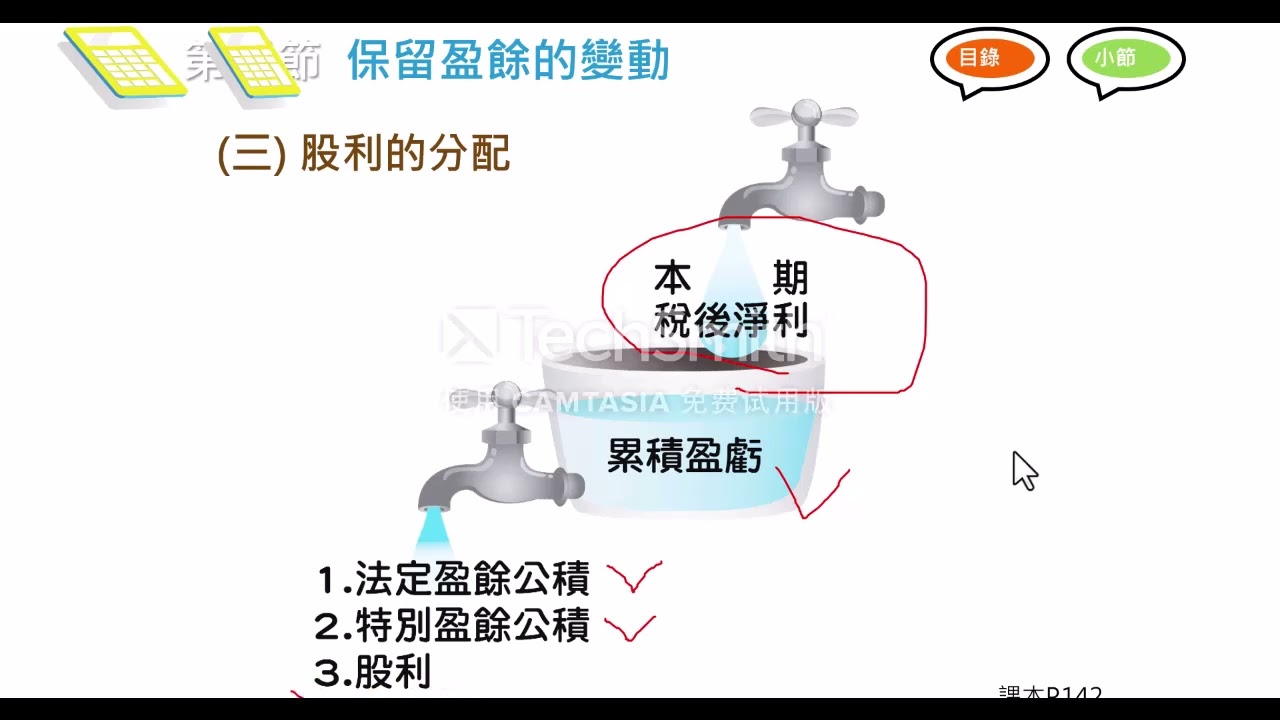 會計學第四冊CH8權益_股利分配及盈餘表_大大老師線上教學1110724