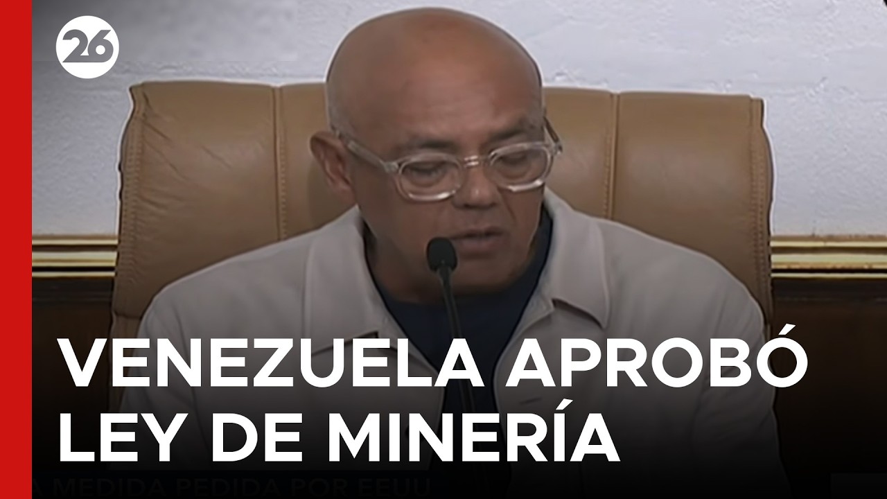 🇻🇪 VENEZUELA APROBÓ LA LEY DE MINERÍA | Una medida estratégica pedida por EE.UU.