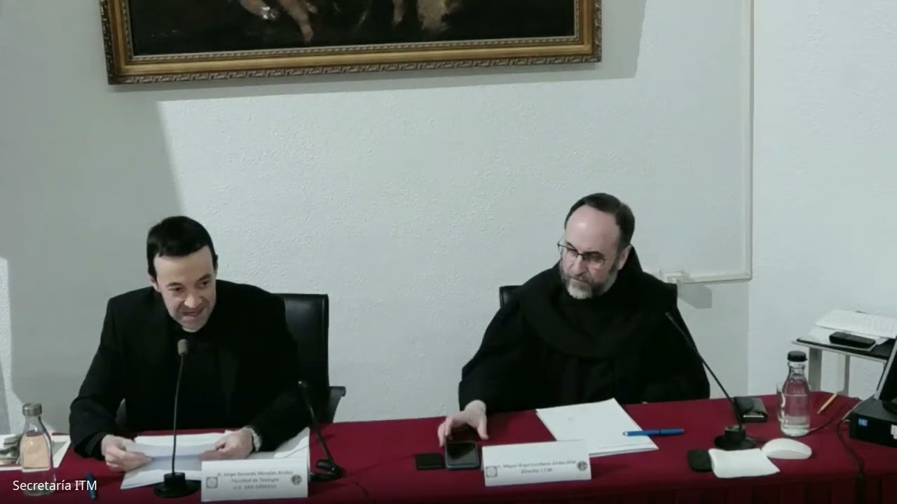 Conferencia de D. Jorge Gerardo Morales Arráez dentro de las XXXVII Jornadas de Teología en el ITM