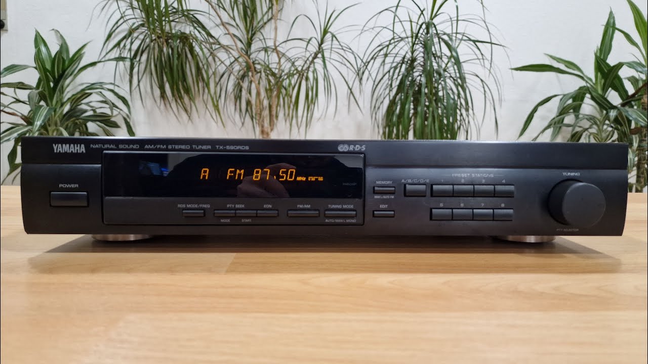 Yamaha TX-590RDS AM FM Stereo Tuner