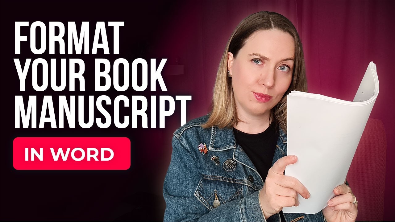 How to format your book manuscript in Microsoft Word