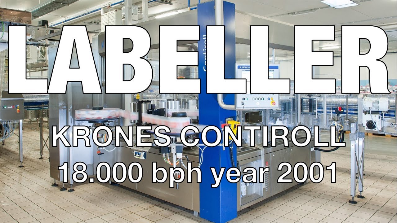 Labeller Krones Contiroll 18000 bph