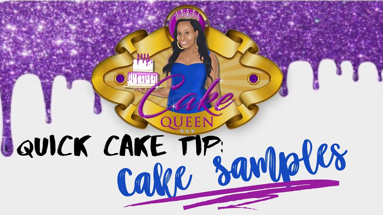 Cake Samples The Easy Way | Cake Queen Tanya