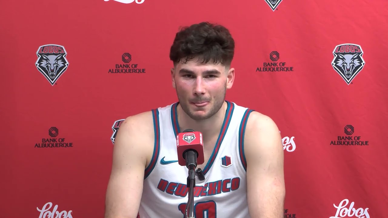 Lobo MBB vs. San Diego State Postgame: Tomislav Buljan (2/28/26)