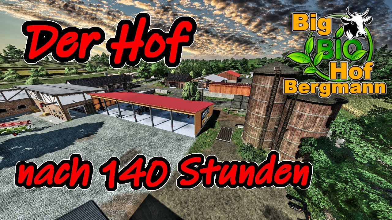 LS22 B.B.Hof Bergmann - Hofrundgang nach 140 Stunden & Umbau!