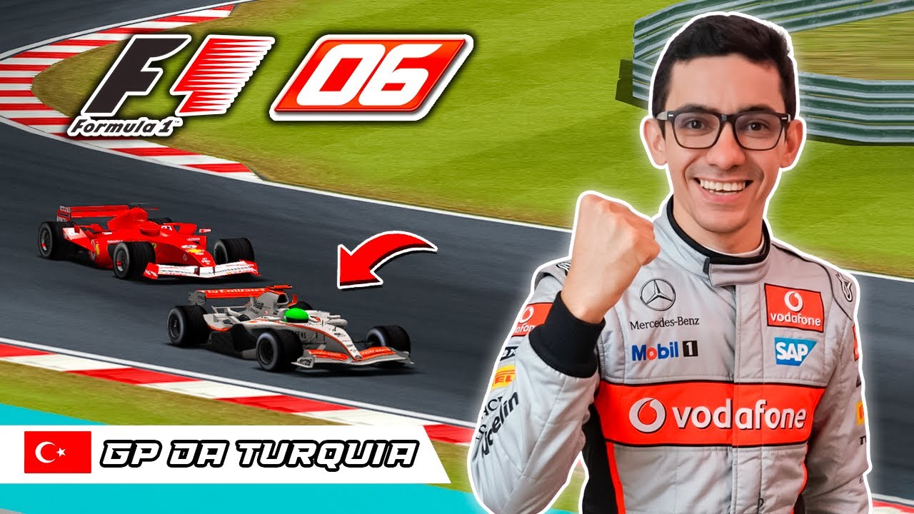 VITÓRIA NO LIMITE na TURQUIA! | F1 2006 PS2 | MODO CARREIRA (Ep. 33 – T2)