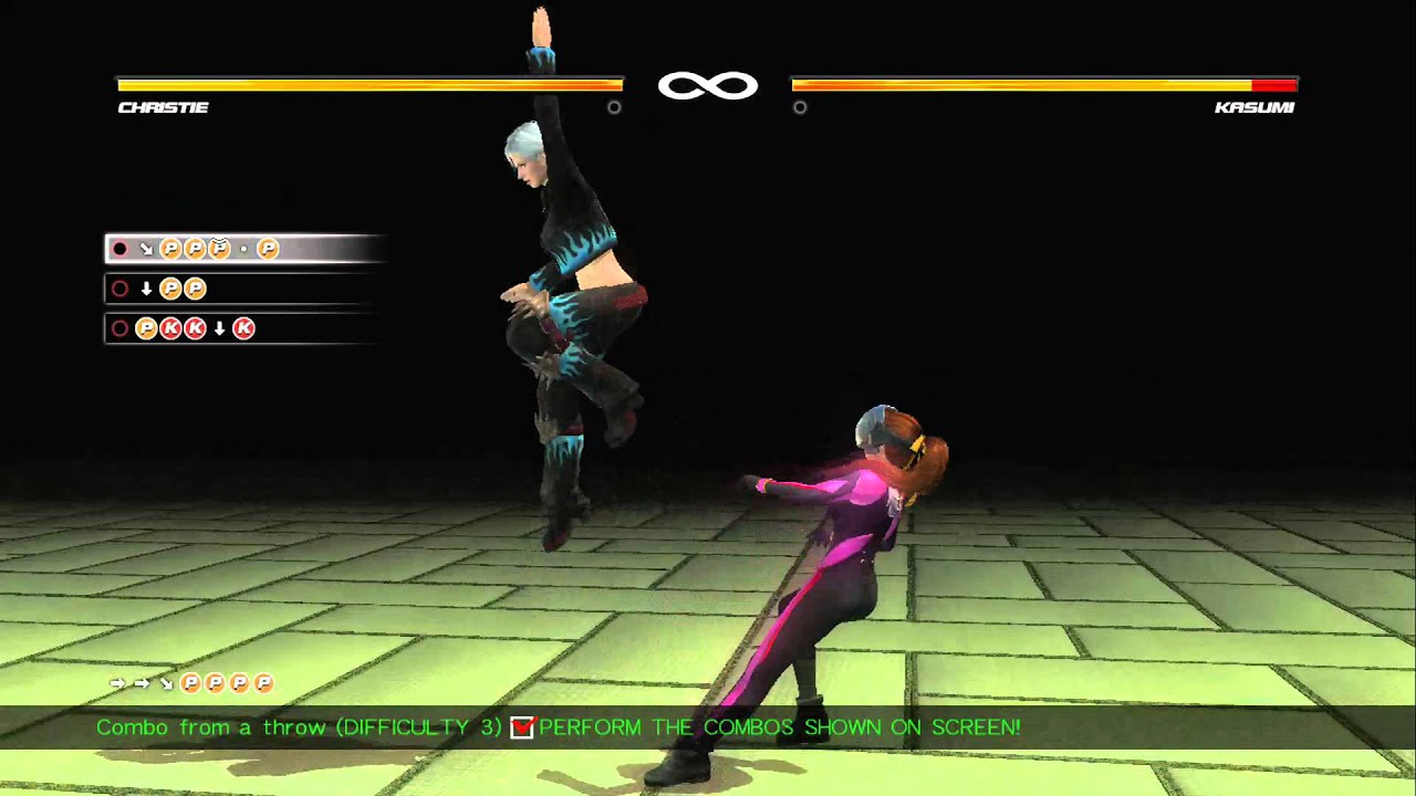 DOA5U - Christie Combo Challenge
