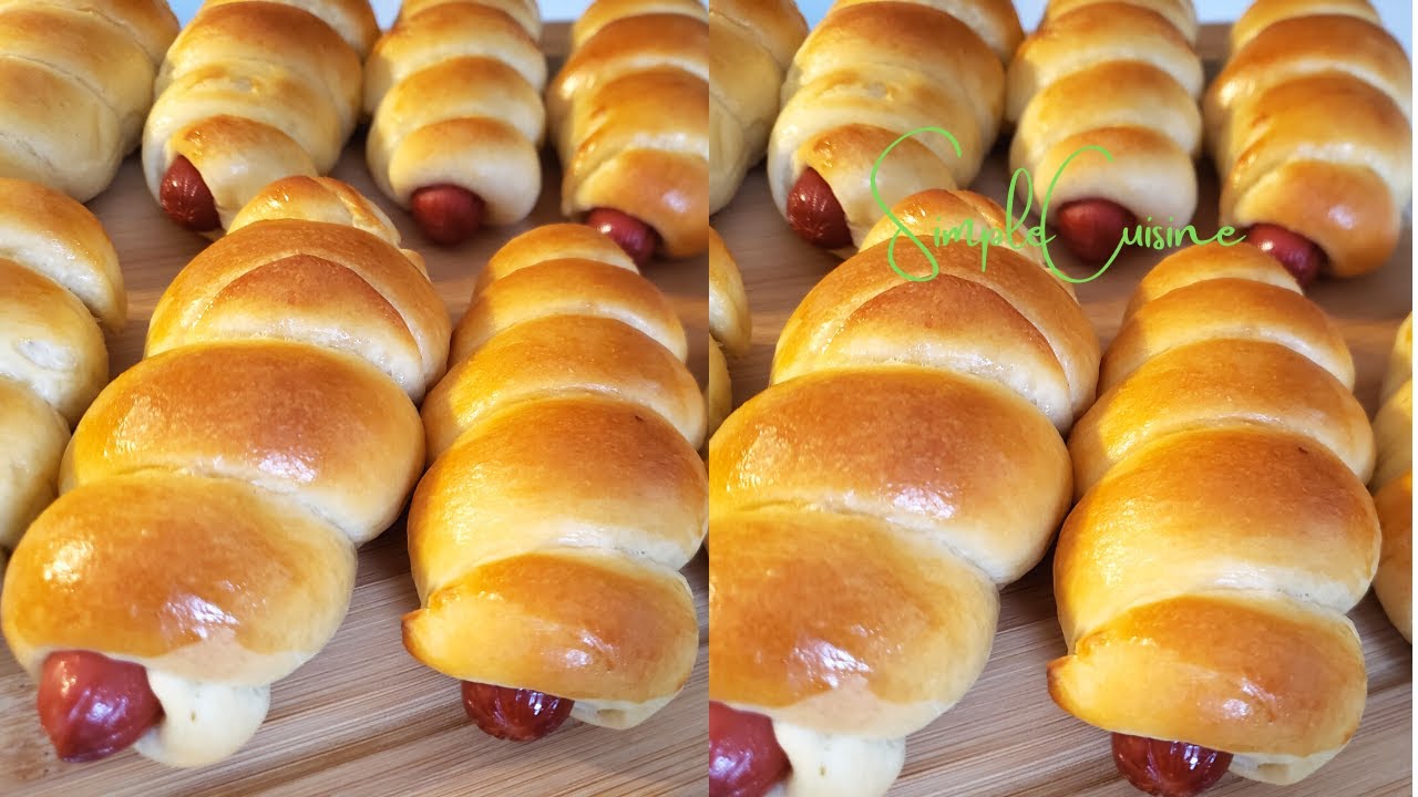 Pain au saucisse || Sausage bread rolls