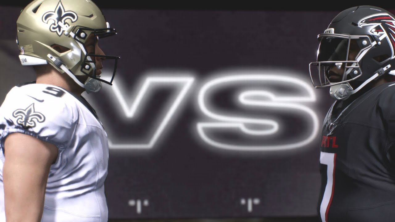 Madden NFL 25 - New Orleans All-Time Saints Vs Atlanta All-Time Falcons PS5 Simulation