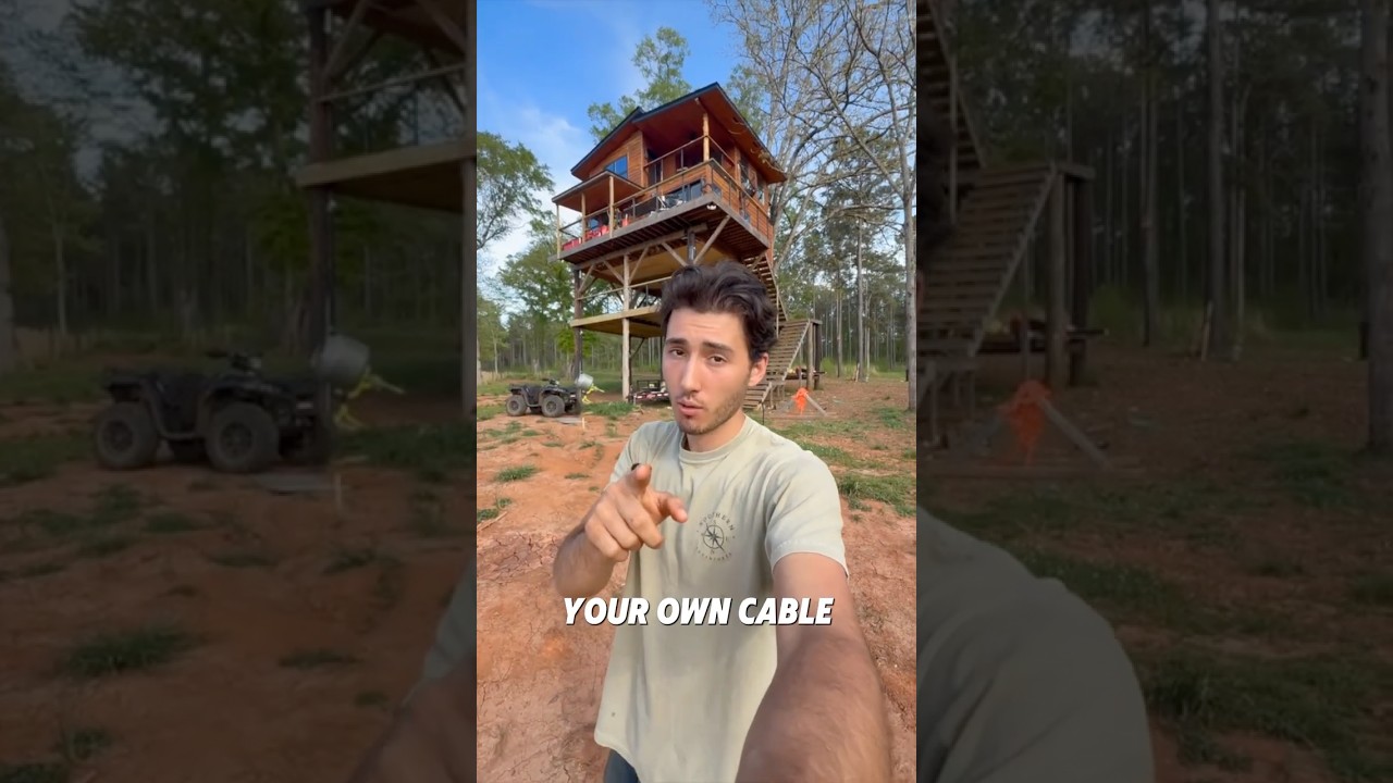 Treehouse MANCAVE Build - Part 1.