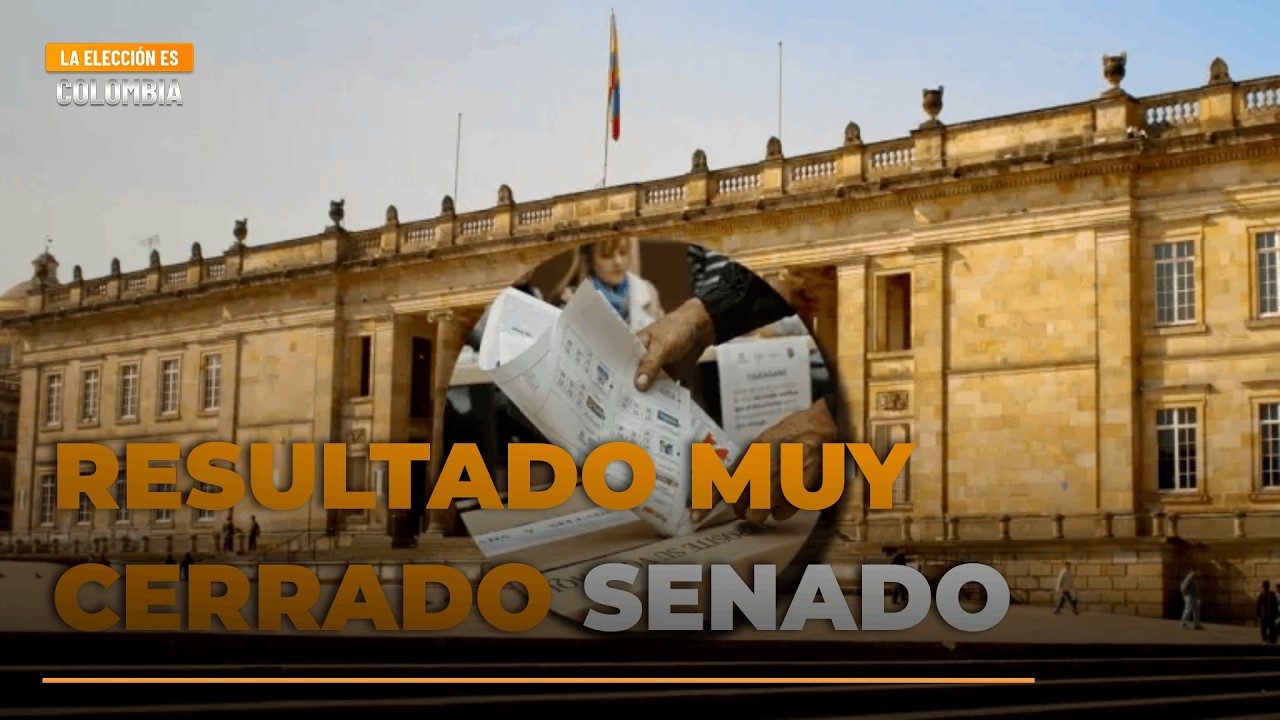 Senado de la República: resultados muy cerrados en el conteo de votos