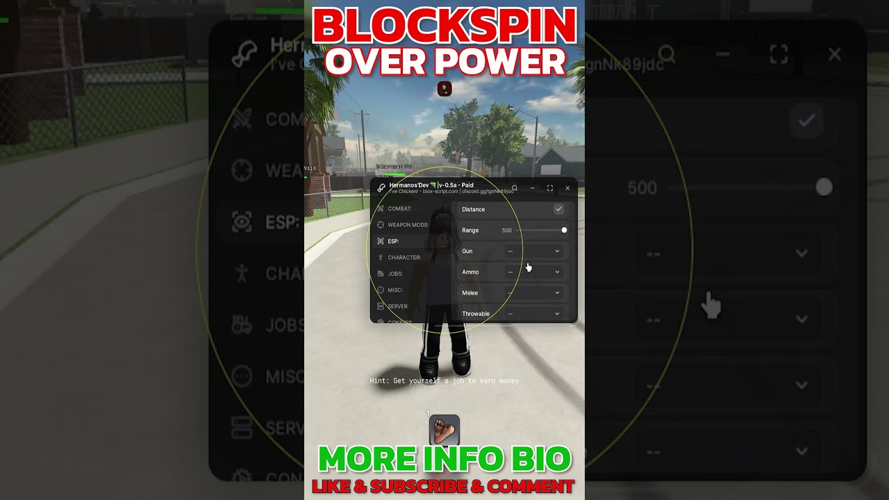 Block Spin Hack 2025 &ndash; Silent Aimbot, Magic Bullet, Full ESP! #blockspin #roblox #freescript