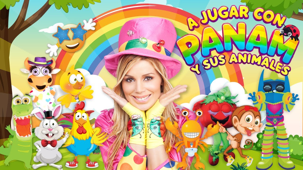 Brilla con Panam 💫A BAILAR JUNTO A PANAM  Y SUS ANIMALES #6 | CANCIONES INFANTILES