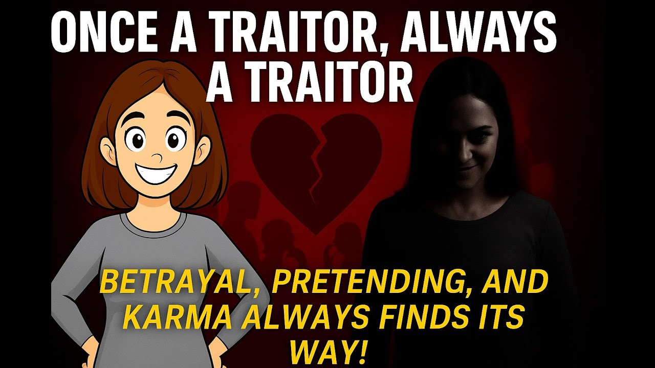 Once a Traitor Always a Traitor -U can pretend for a while💔but truth will always reveal your loyalty