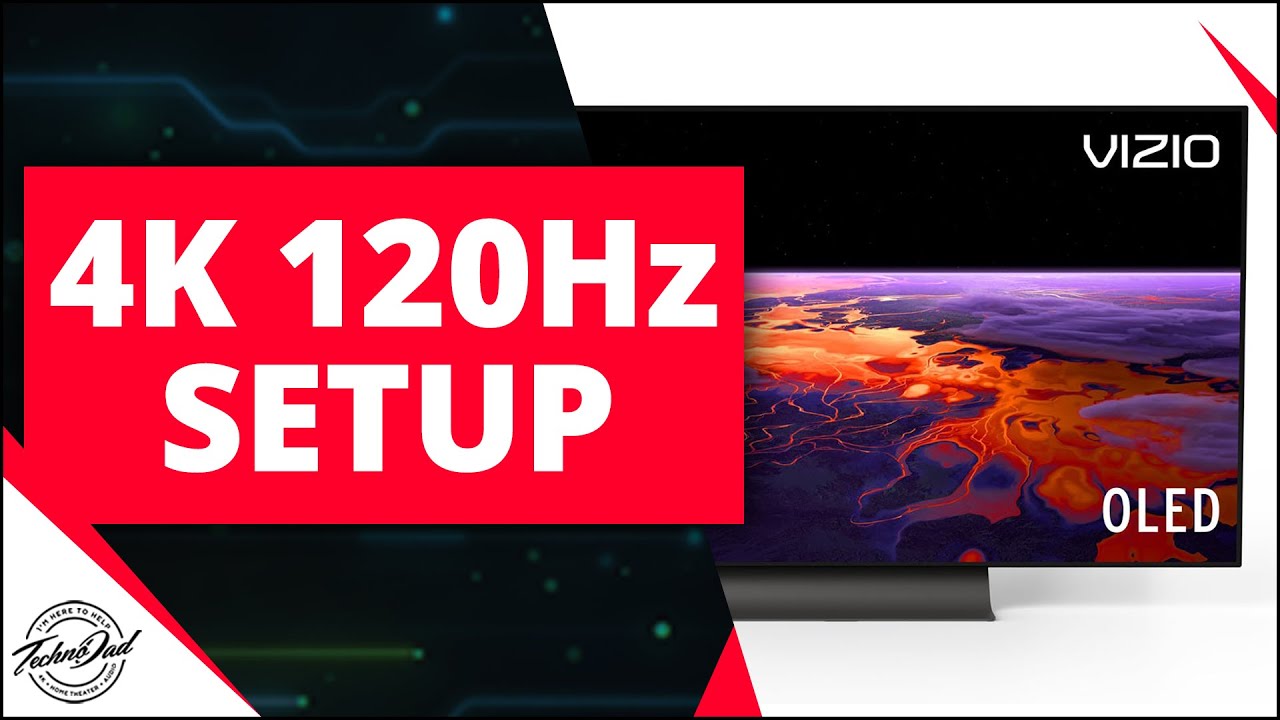 Настройка VIZIO OLED H1 4K HDR: как настроить 4K 120 Гц на Xbox Series X и PS5 | Xbox One X/S, PS...